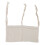 (Beige) Baby Bed Storage Hanging Bag 2 Pockets Grey 1