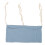 (Dark Blue) Baby Bed Storage Hanging Bag 2 Pockets Grey 1
