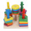 Wooden Sorting Stacking Shape Color Recognition Toy 3