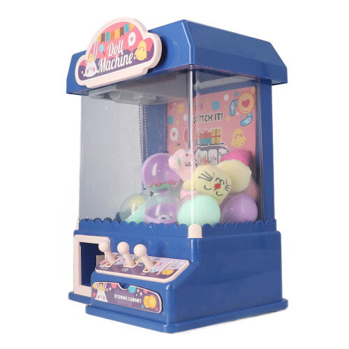 (Blue) Mini-Doll-Grabber-Spielzeug, blau, mit Licht 2