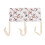 (Giraffe) Hanging Crib Organizer Cotton 2 Pockets Bunny 5