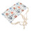 (Bunny) Hanging Crib Organizer Cotton 2 Pockets Bunny 3
