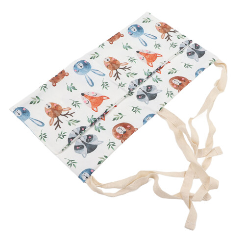 (Bunny) Hanging Crib Organizer Cotton 2 Pockets Bunny 2