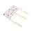 (Star) Hanging Crib Organizer Cotton 2 Pockets Bunny 3