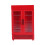 (Red) Mini-Kühlschrank 1:12 Puppenhaus rot tragbar 1