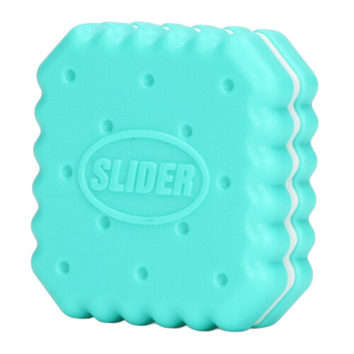 (Mint Green) Magnetisches Schiebe-Spielzeug, Keksform, Mintgrün 2