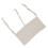 (Beige) Baby Bed Storage Hanging Bag 2 Pockets Grey 3