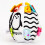 (Oval) Black White Stroller Toy High Contrast Rattles 0-1 Year 2