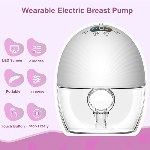 Tragbare Brustpumpe Hands-Free LED 3 Modi 150ml 2