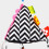 (Triangular) Black White Stroller Toy High Contrast Rattles 0-1 Year 2
