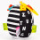 (Oval) Black White Stroller Toy High Contrast Rattles 0-1 Year 3