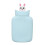 (Light Blue) Silikon-Wärmflasche mikrowellengeeignet 1