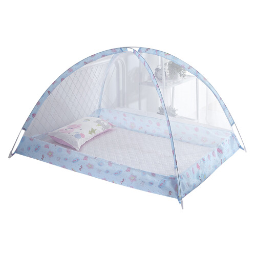 (Blue) Vouwbaar Babywiegnetwerk Roze 2