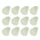 (Type 2) 12x Glow-in-Dark Silicone Corner Guards Baby Safety 4