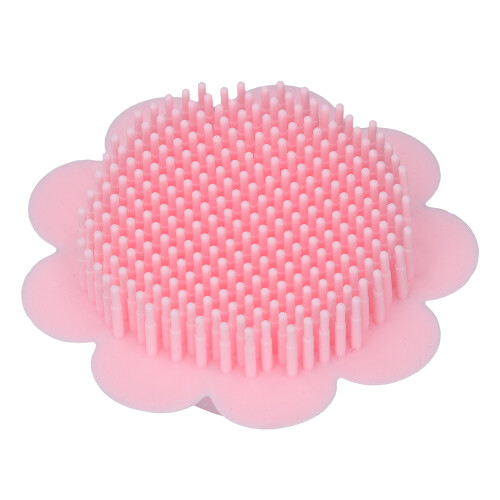 (Pink) Baby massage borstel zonnebloem 2