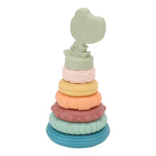 Baby Sensory Stacking Rings Soft Teether Learning Block
