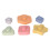 6 PCS Soft Stacking Towers Colorful Educational Toy for Babies 1