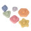 6 PCS Soft Stacking Towers Colorful Educational Toy for Babies 4