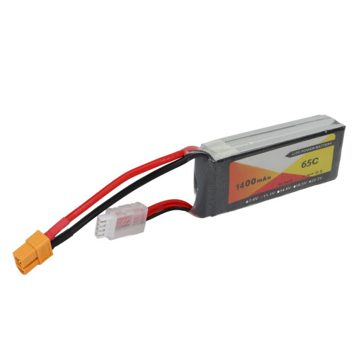 Batteria RC Lipo 11.1V 1400mAh 3S 65C con XT60 2