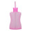 (Pink) Silicone Milk Storage Bag 250ml Dark Blue Reusable 1