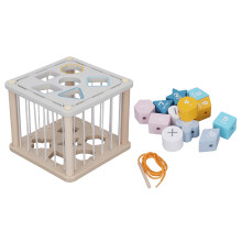 Baby Vormsorteerder Houten Speelgoed 12 Vormen Cognitieve Training
