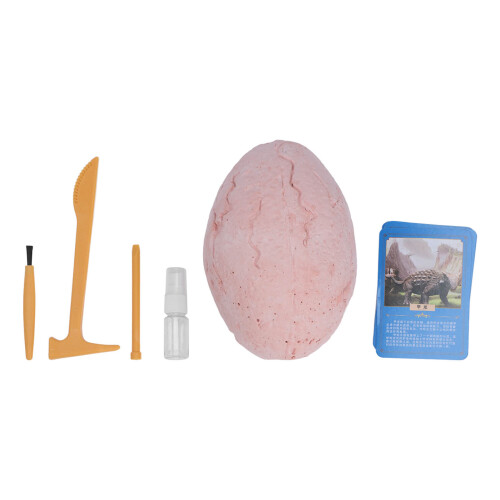 Dino Egg Dig Kit Luminous Models Info Cards