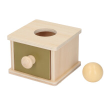 (Pitching Box) Children Educational Toy Wooden Pitching Simulation Model