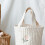 (Big Tulip Pattern) Baby Bottle Storage Cotton Diaper Caddy 2