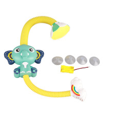 (Blue) Elefanten-Dusche-Spielzeug für Babys, rot