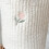 (Big Tulip Pattern) Baby Bottle Storage Cotton Diaper Caddy 5