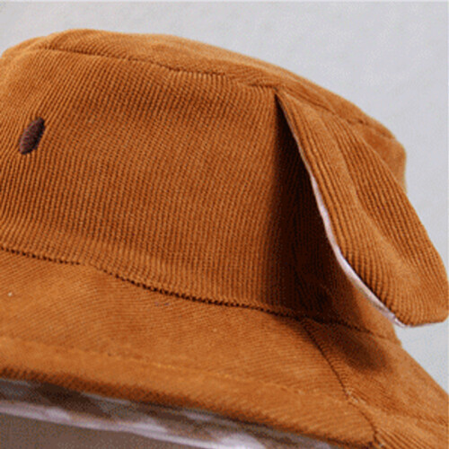 (Coffee Color 18.9 ~ 21.3in) Kids Adjustable Dust Proof Sun Hat Visor 2