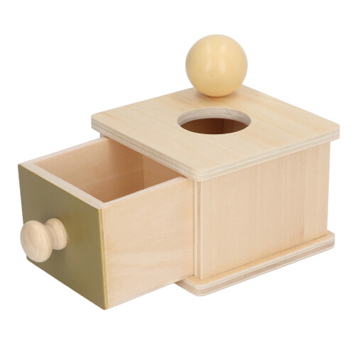 (Pitching Box) Children Educational Toy Wooden Pitching Simulation Model 2