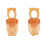 2PCS Baby Fruchtfütterer Anti-Leck Silikon 1