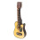 (Ballad) 1:12 Painted Birch Miniature Guitar Decor 5