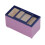 (Purple) 1/12 Dollhouse Refrigerator Horizontal Mini Kitchen Fridge Blue 2