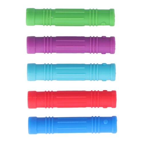 5Pcs Silicone Baby Teether Soft Grip 1