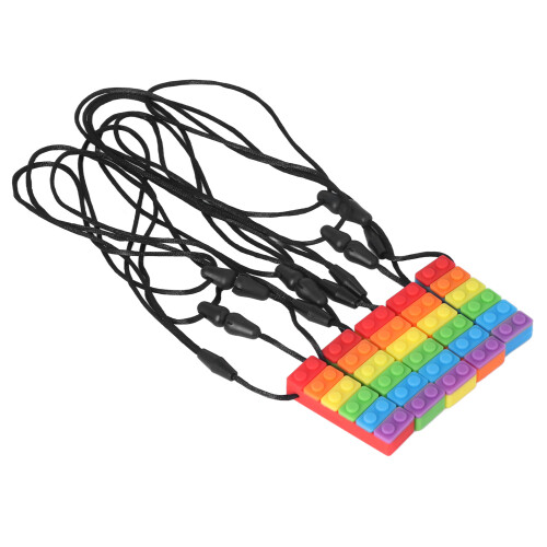 Baby Teething Toys BPA Free Rainbow Silicone Teether 1