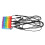 Baby Teething Toys BPA Free Rainbow Silicone Teether 4