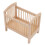 Miniature 1/12 Scale Wooden Doll Bed 2