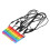 Baby Teething Toys BPA Free Rainbow Silicone Teether 5
