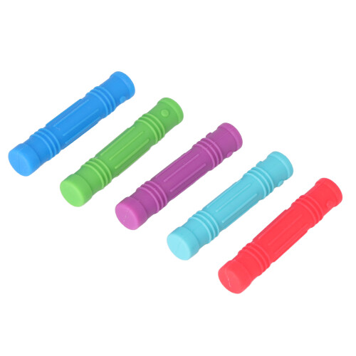 5Pcs Silicone Baby Teether Soft Grip 2