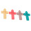 4Pcs silicone baby teether toys for molar chew relief 5