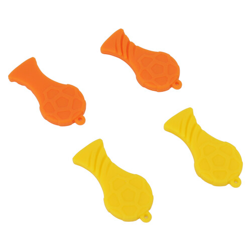 4x Baby-Silikon-Zahnräuber, lebensmittelecht 1