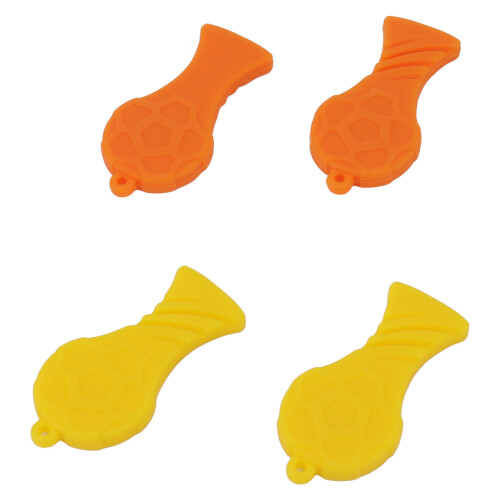 4x Baby-Silikon-Zahnräuber, lebensmittelecht 2
