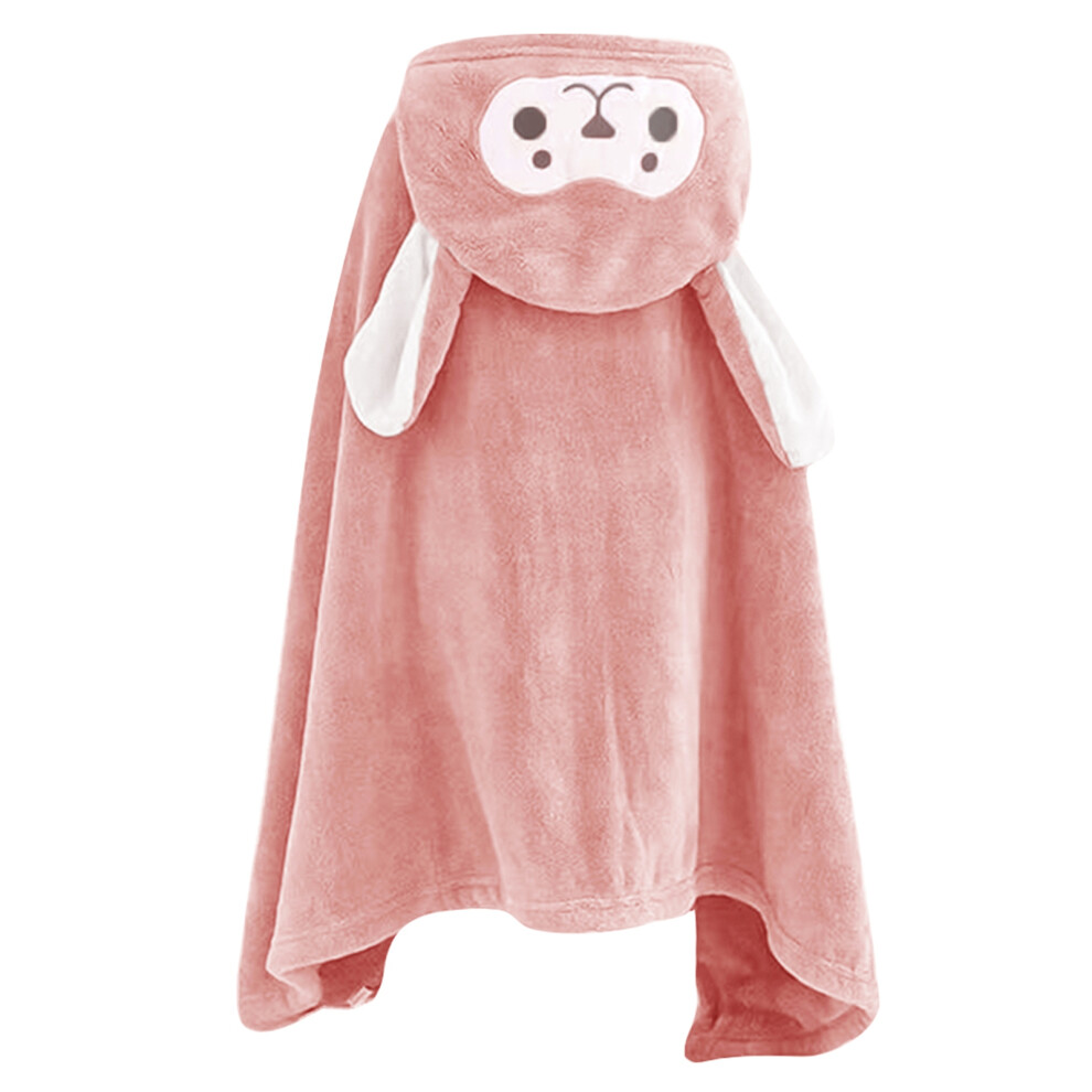 Ultra Soft Hooded Baby Towel 70*140cm Cartoon Kids Bath Towel
