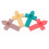 4Pcs silicone baby teether toys for molar chew relief 2