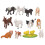 12x Simulation Bauernhof-Tiere Pferd Schaf Schwein 3