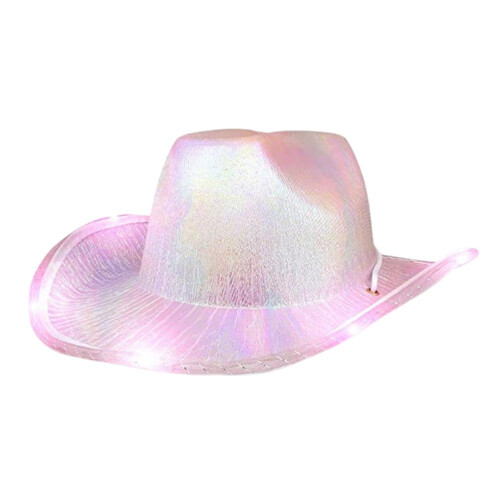 Light Up Cowgirl Hat Costume Accessory