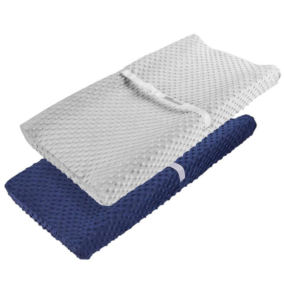 2Pcs Waterproof Baby Changing Pad Covers Detachable Washable