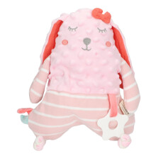 Baby Security Blanket Pink Rabbit Soothing Plush Toy Snuggle